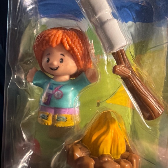 Fisher-Price Colorful Campfire Playset fire pit Marshmallow Mattel - Picture 7 of 9